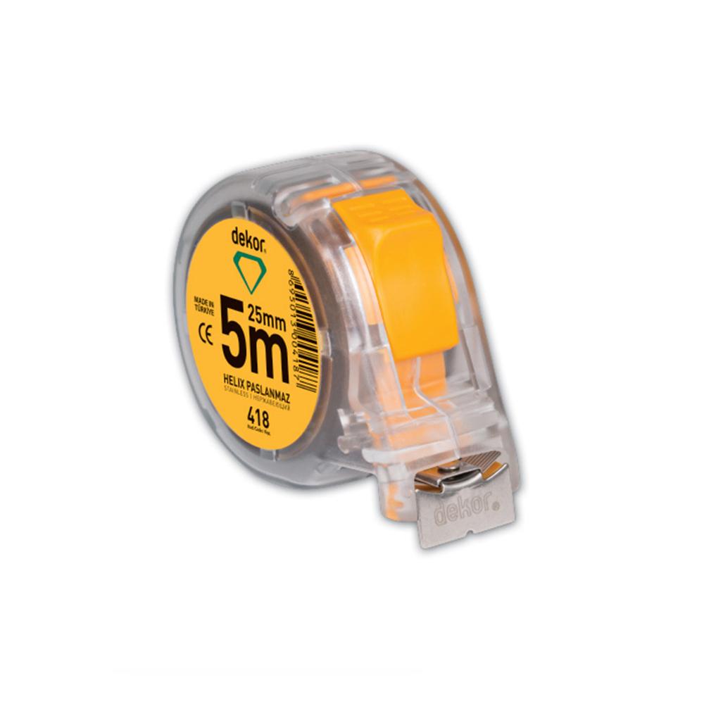 Helix Metre Paslanmaz